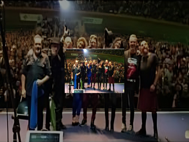 imagen La banda de músicos de Joaquín Sabina actuará mañana en la Plaza Mayor de Palencia en sustitución del Violinista Rebelde que cancela el concierto por problemas de salud