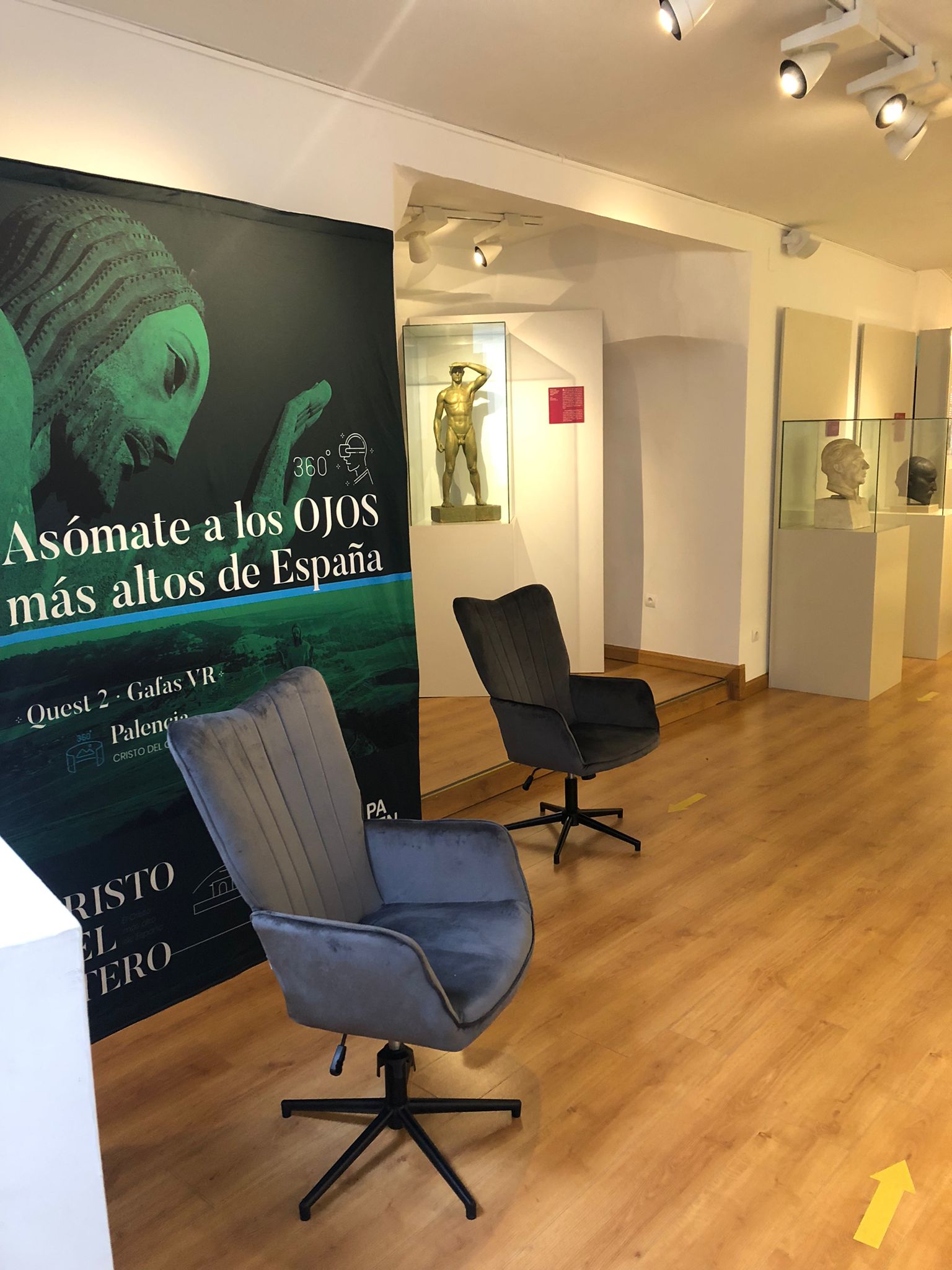 Las gafas de Realidad Virtual del Cristo ya están en el Centro de Interpretación Victorio Macho