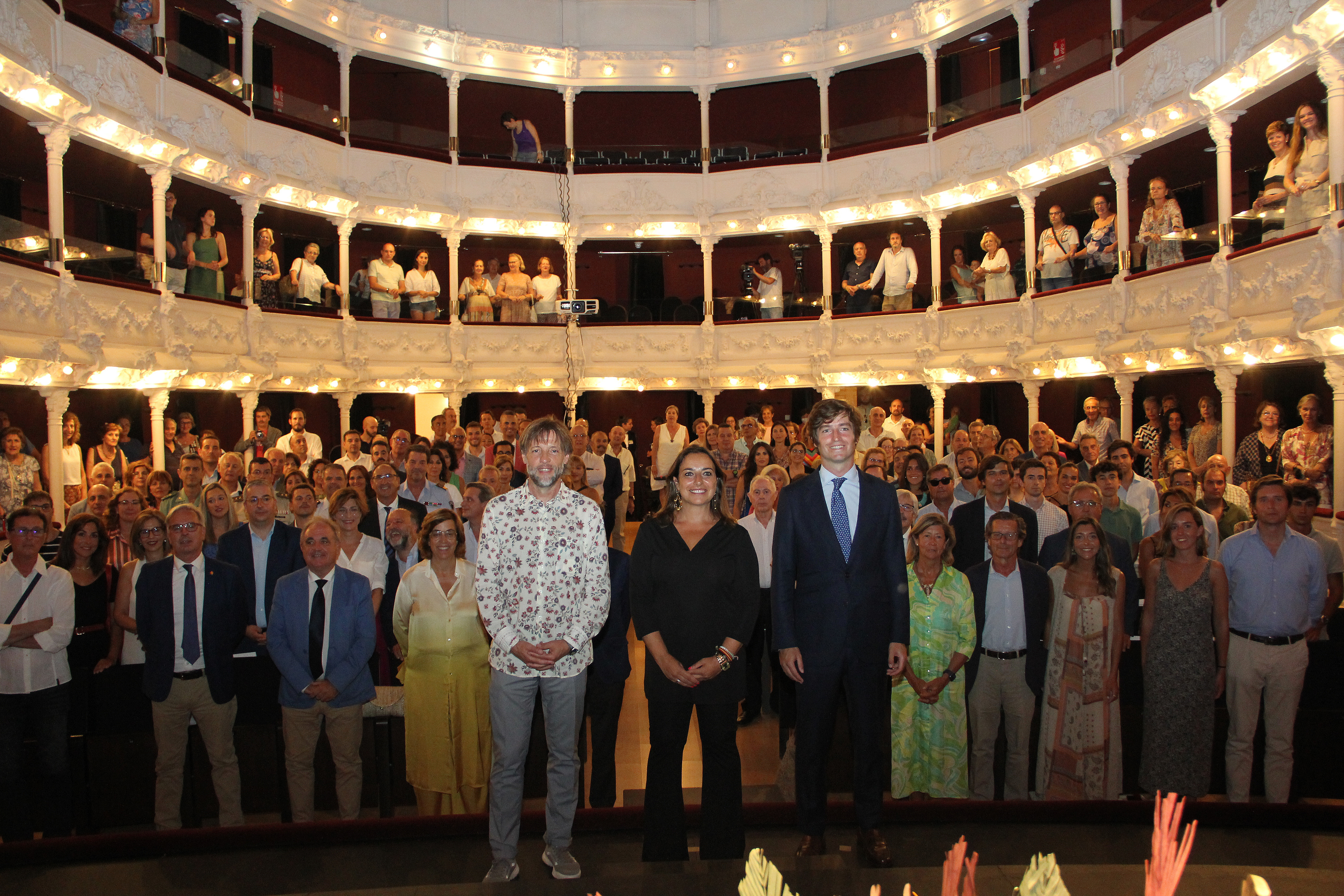 El abogado del Estado pregonó su reconocimiento a la "extraordinaria gente" de Palencia.
