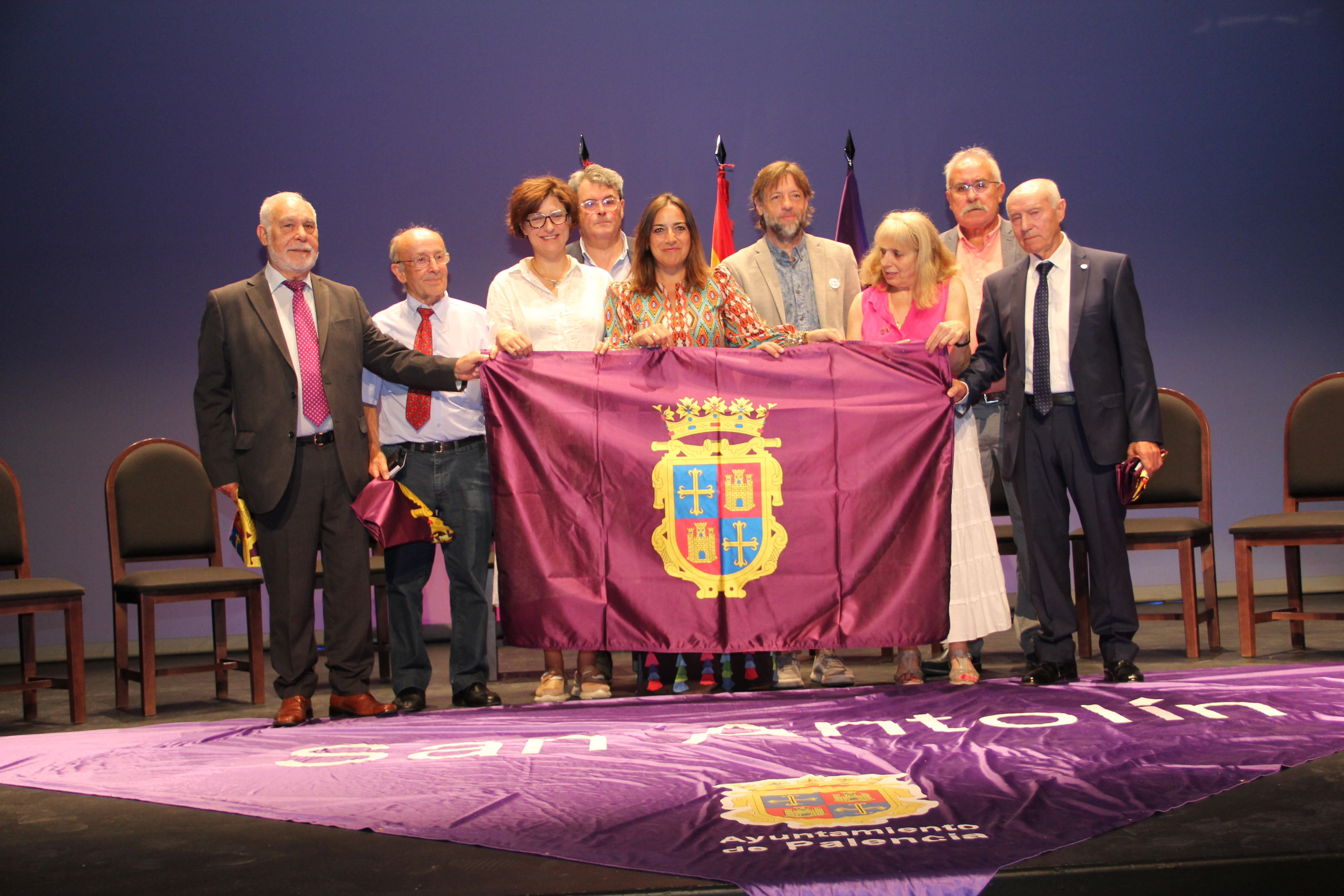 La jornada contó una bonita teatralización y los bailes del Grupo de Danza Jorge Manrique. 