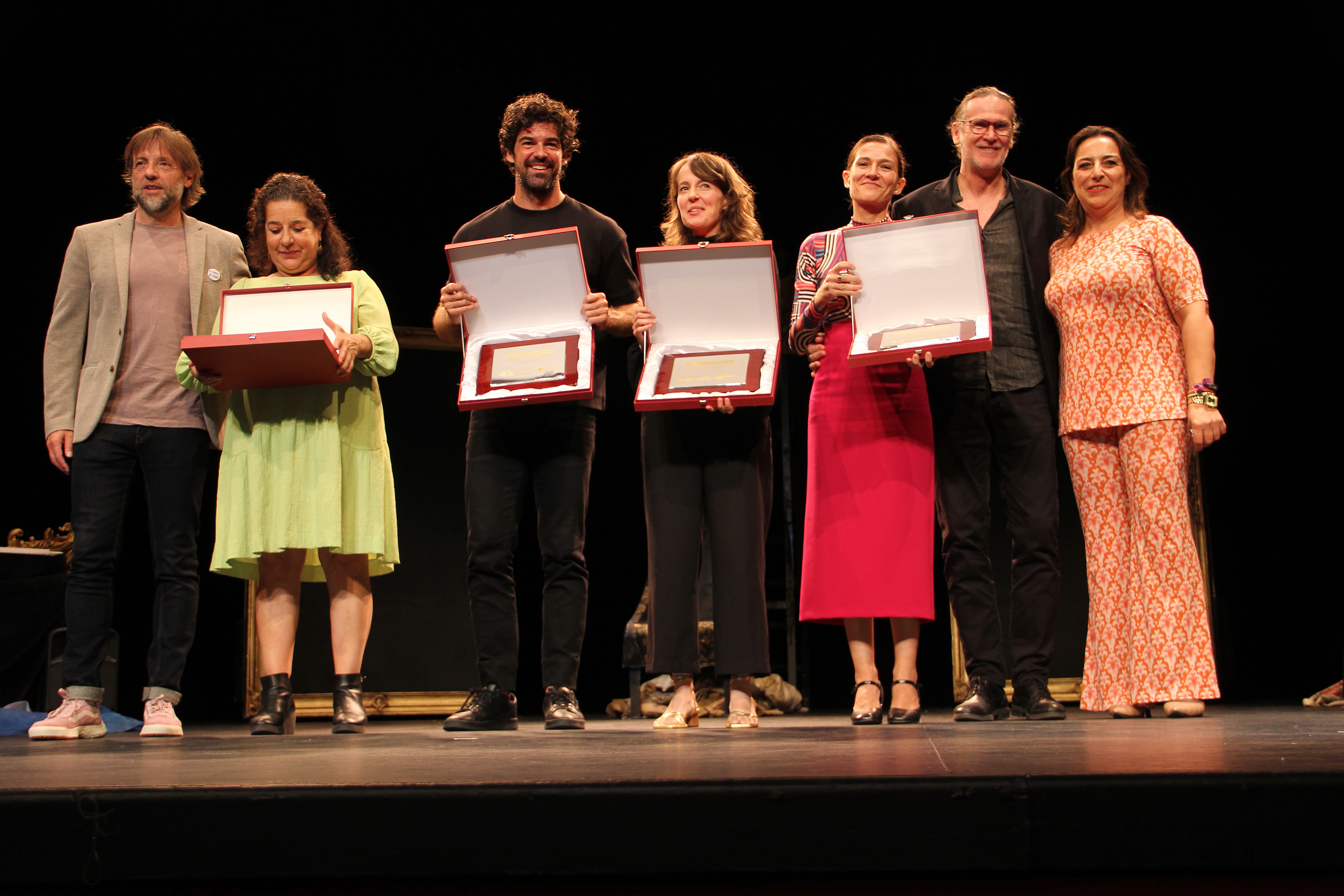Un momento de la entrega de Premios a los galardonados en 2022.