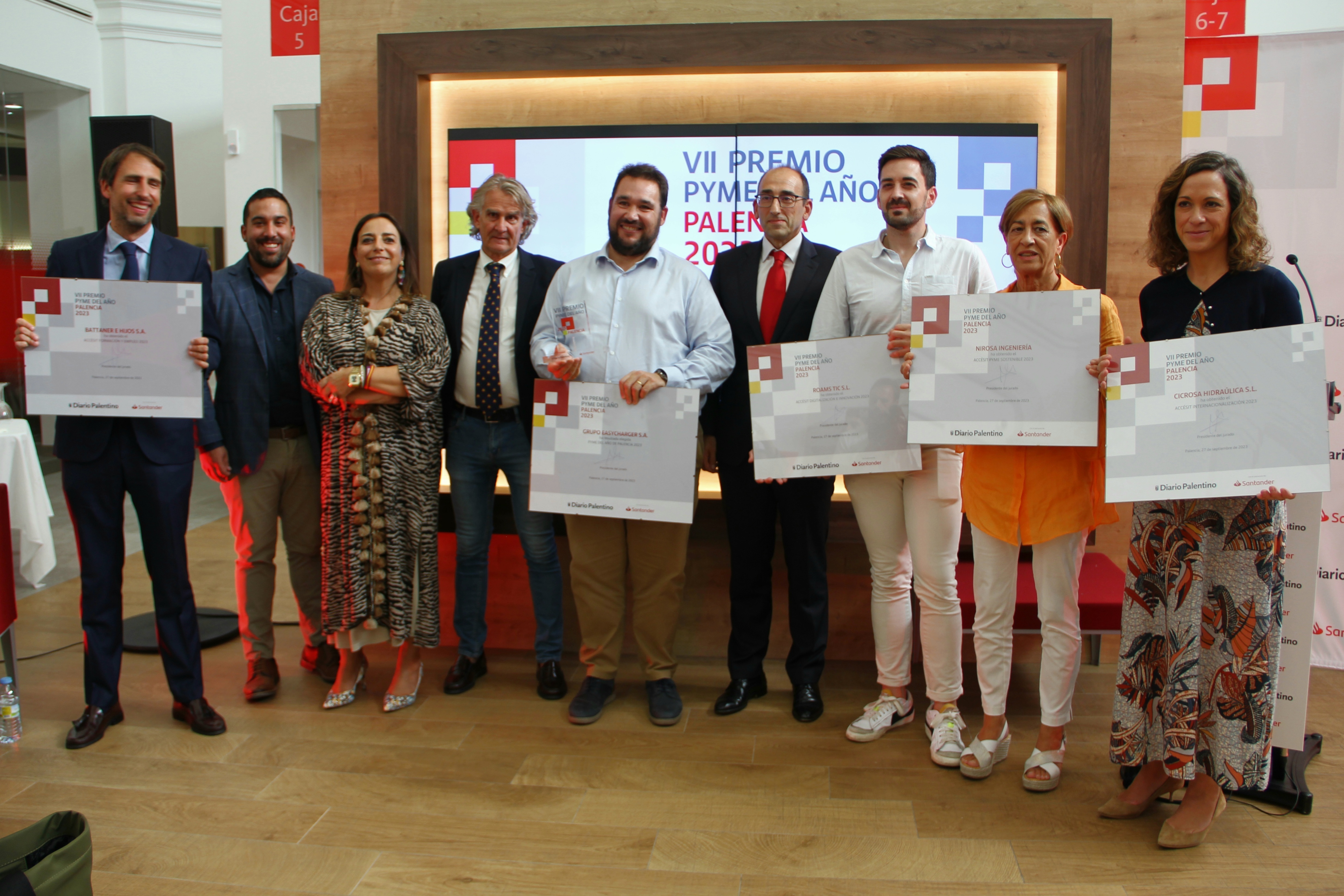 Un certamen organizado para reconocer la labor de las pequeñas y medianas empresas.