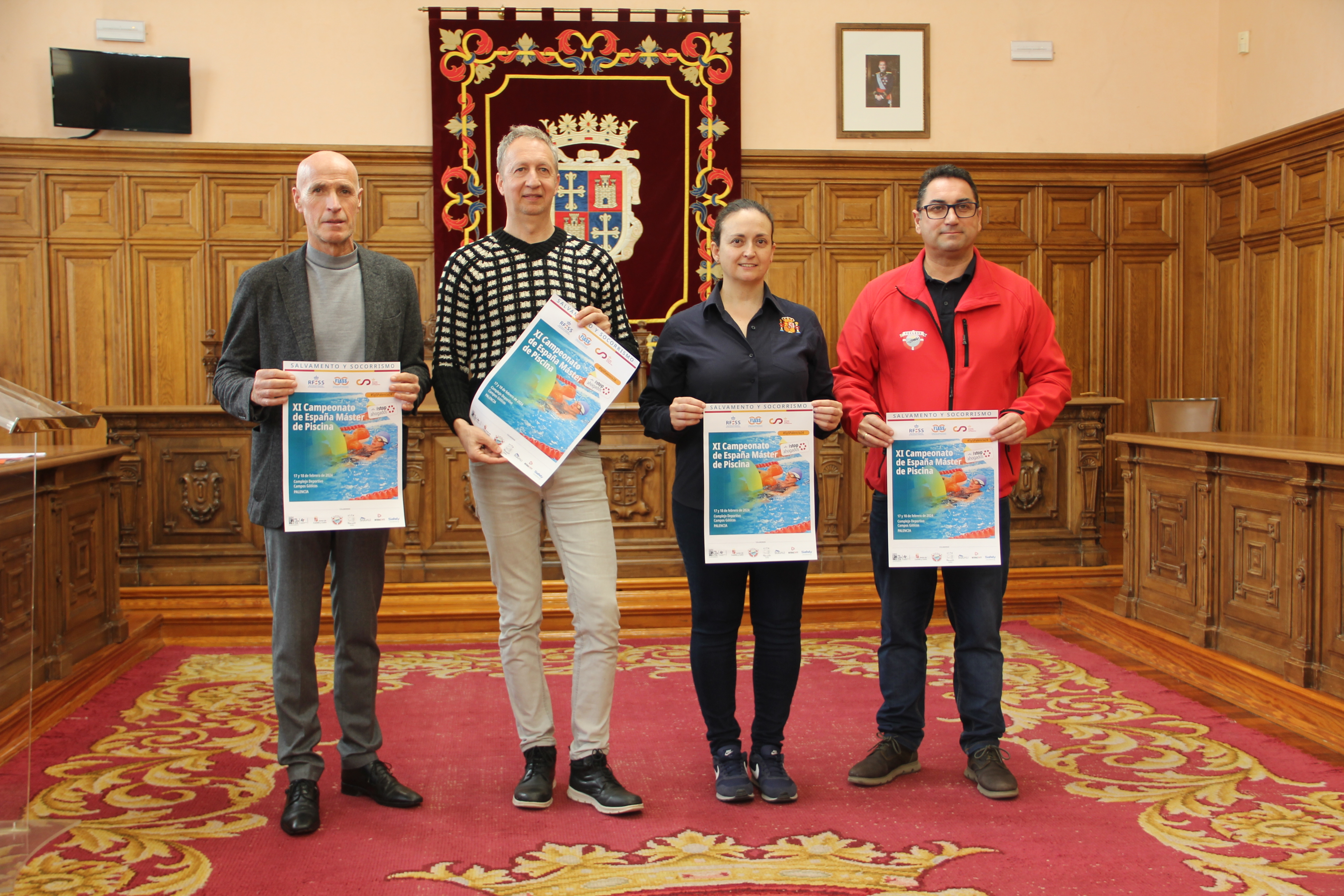 Se darán cita en la Piscina Municipal Campos Góticos durante los días 17 y 18 de febrero.