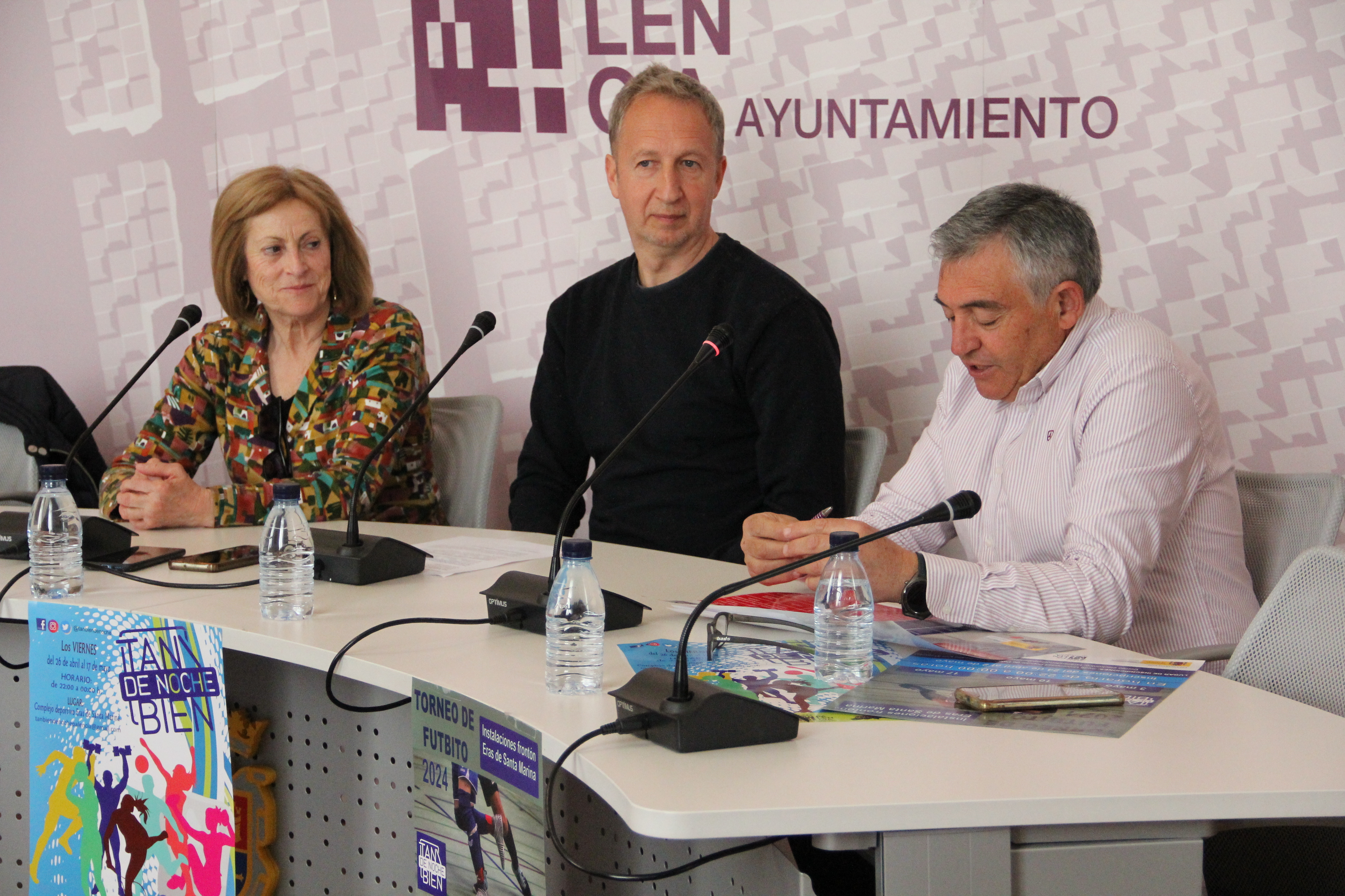 Un momento de la presentación en la sala de concejales.