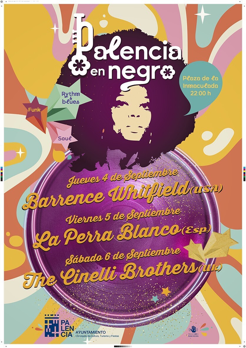 Cartel "Palencia en Negro"