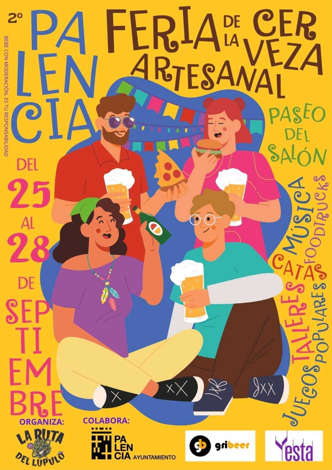 El Parque del Salón acogerá durante cuatro días más de 10 cerveceras, Food trucks, conciertos, talleres y concursos