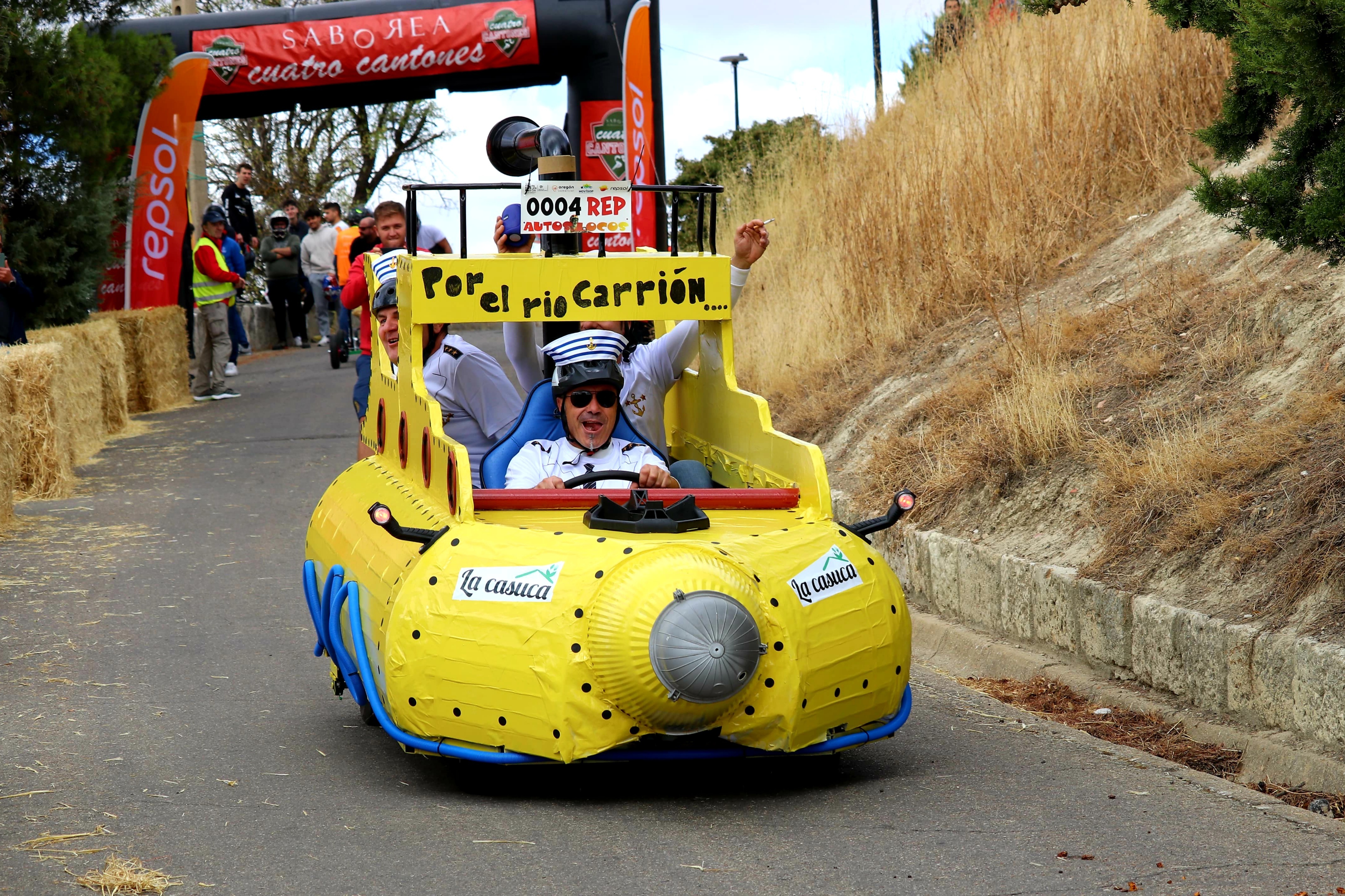 Los Varilla se llevaron la distinción a mejor diseño con el submarino del río Carrión.