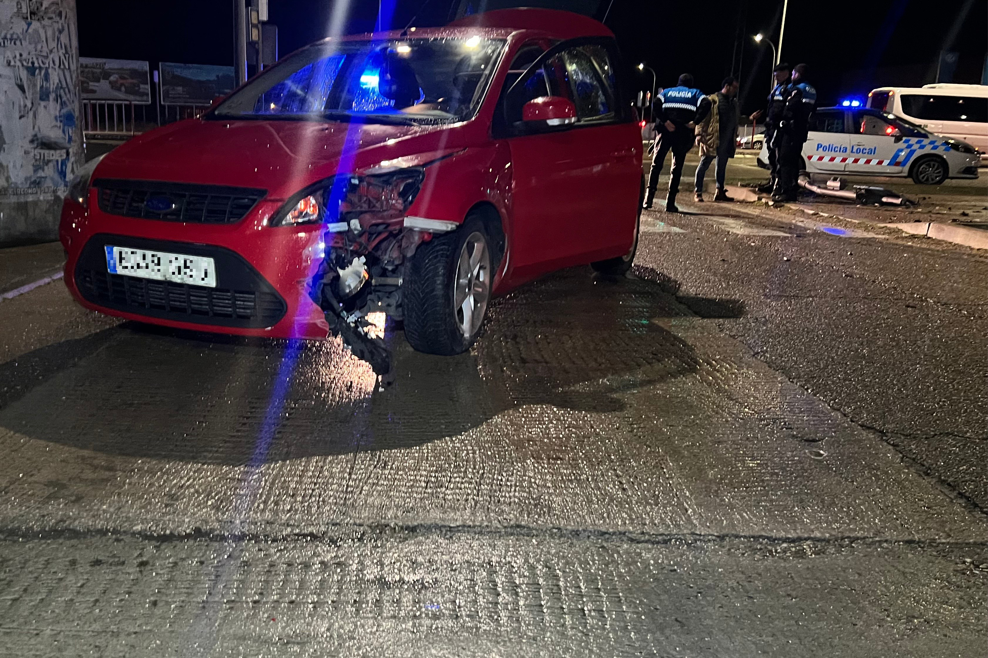 Vehículo accidentado