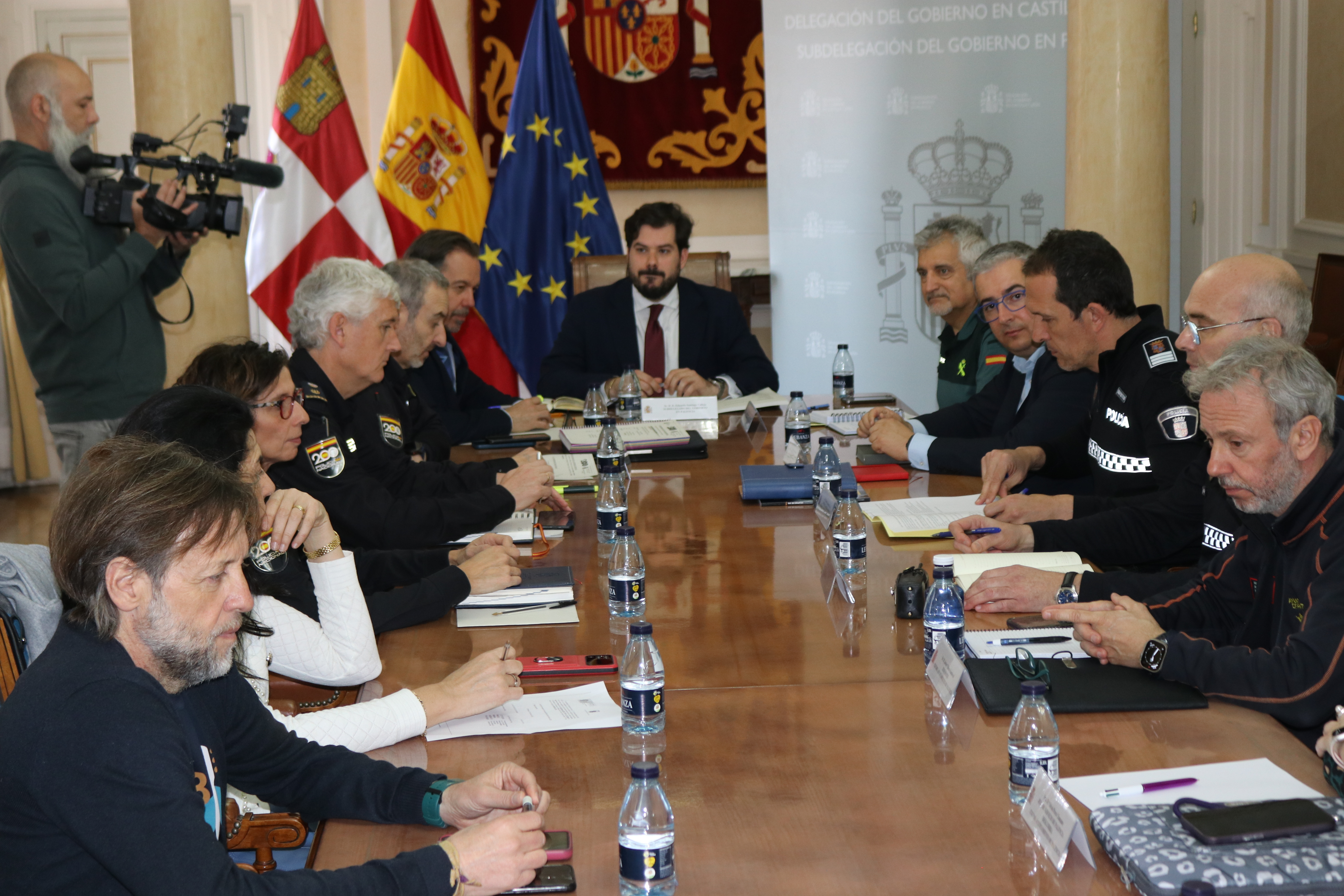 Posteriormente, se ha llevado a cabo la primera reunión del dispositivo de seguridad por el eclipse solar del próximo 12 de agosto .