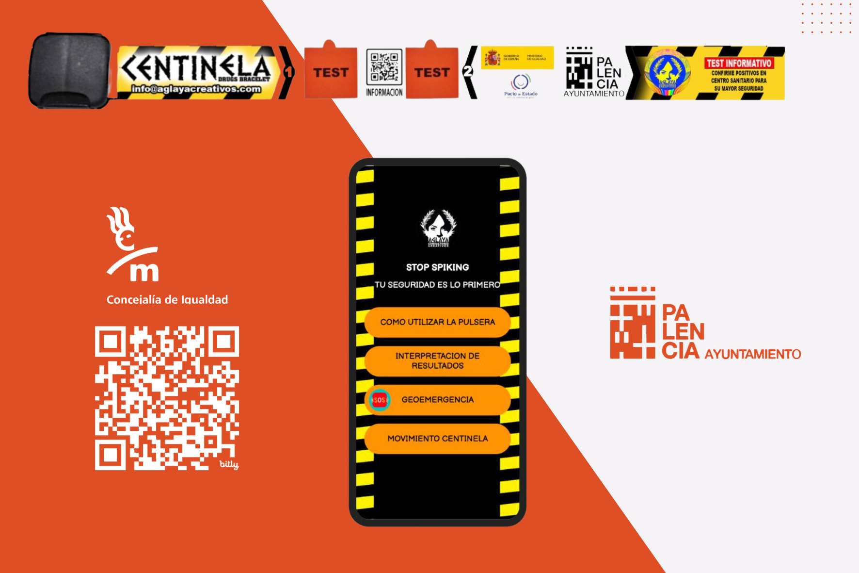 Desde la Concejalía de Igualdad del Ayuntamiento de Palencia se hace un llamamiento a acudir de inmediato a estos espacios si una persona siente que le han podido echar alguna sustancia en su bebida o comienza a encontrarse mal