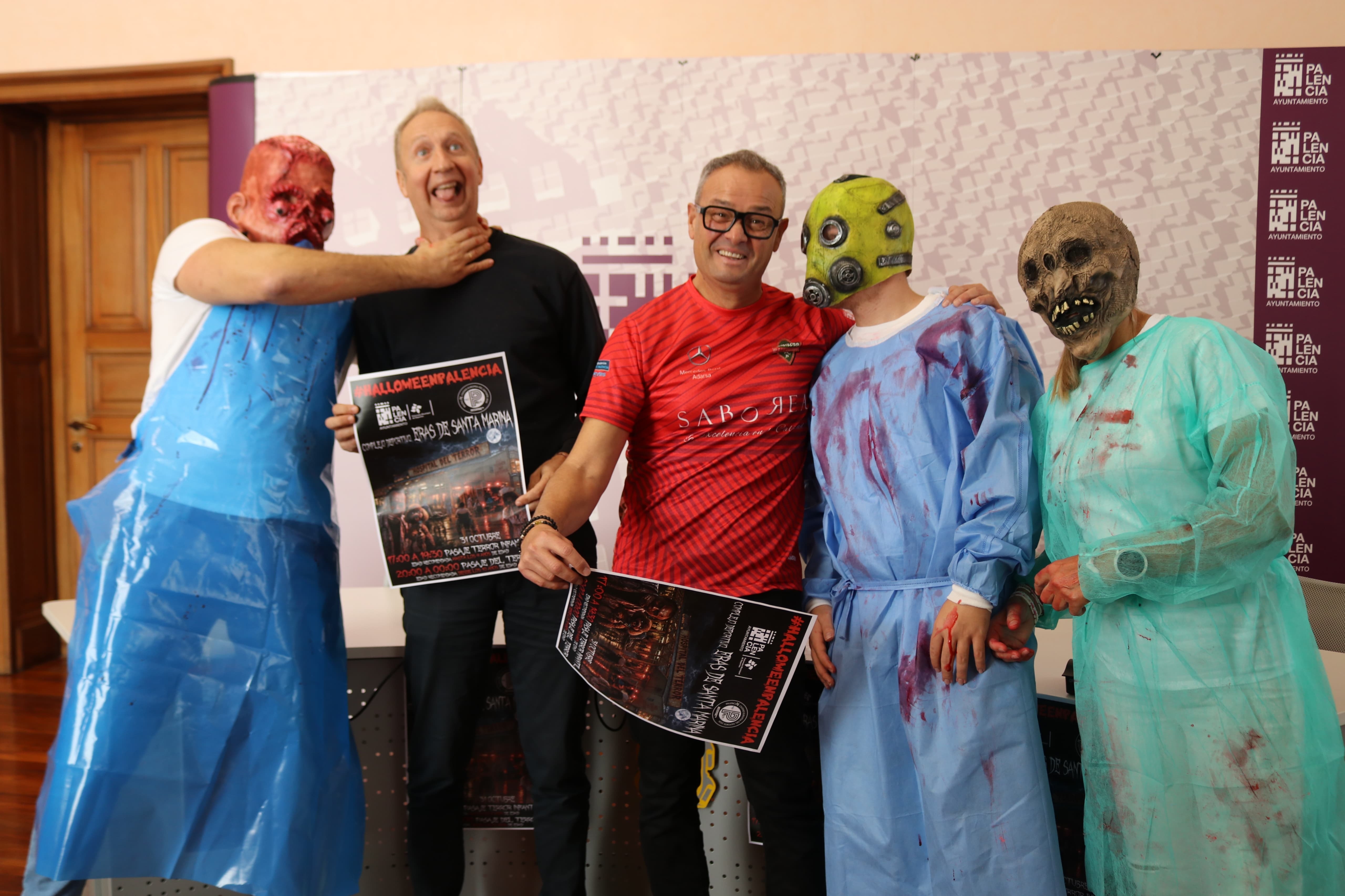 Palencia transforma el Complejo Deportivo de Eras de Santa Marina en un hospital del terror para Halloween