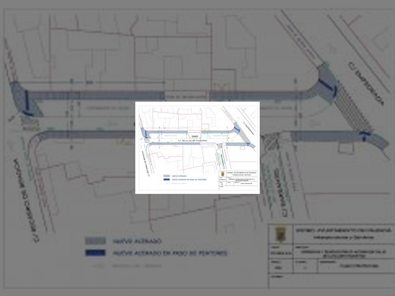 Imagen Arrancan las obras de ensanche y renovación de aceras en la calle Mujer Palentina