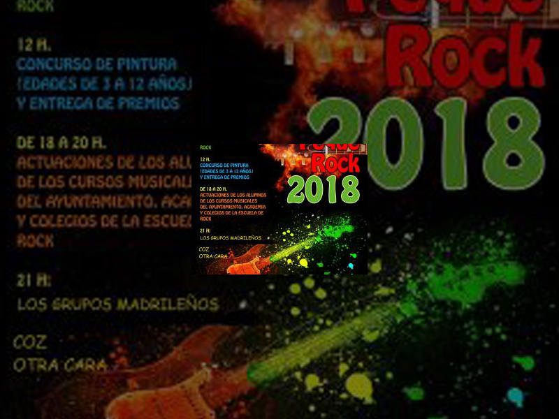 Imagen ​Las Huertas del Obispo acogerán el​ II​ Festival ​M​usical ​Pequerock​ el​ s​ábado día 16 de junio 