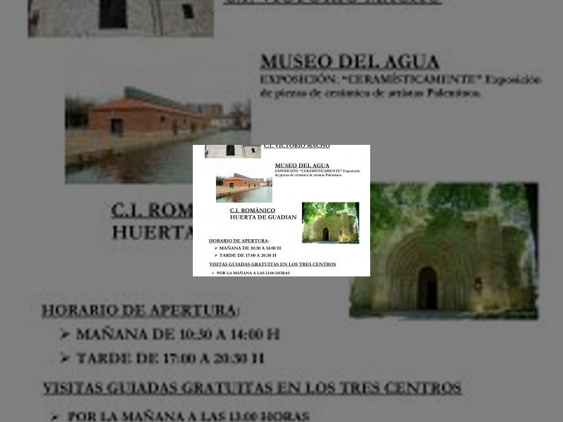 Imagen Horarios especiales y visitas guiadas gratuitas en los Centros Turísticos Municipales para conmemorar el Día Internacional de los Museos el próximo viernes 18 