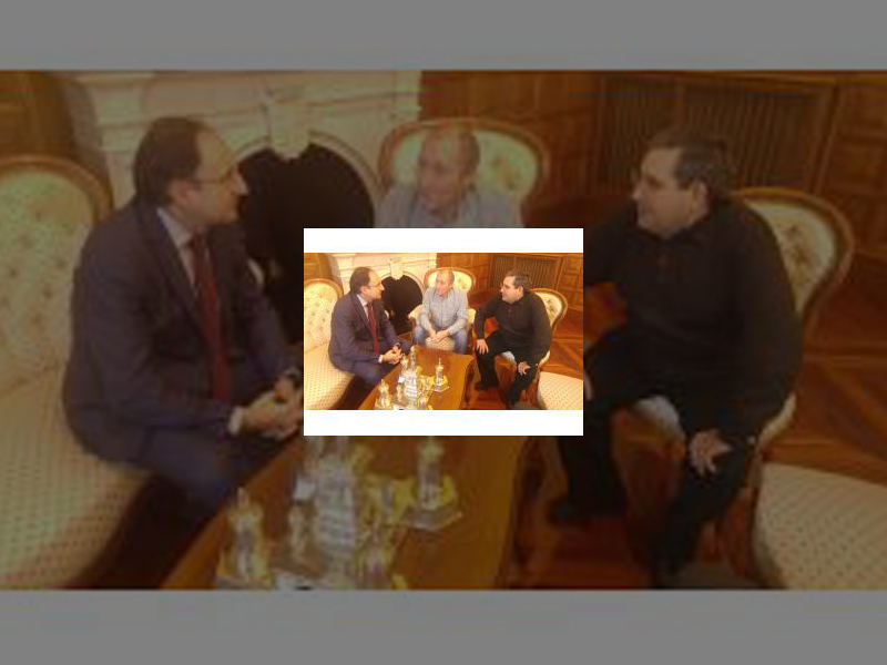 Imagen ​El Alcalde de Palencia recibió al nuevo presidente de la cooperativa agroalimentaria Agropal