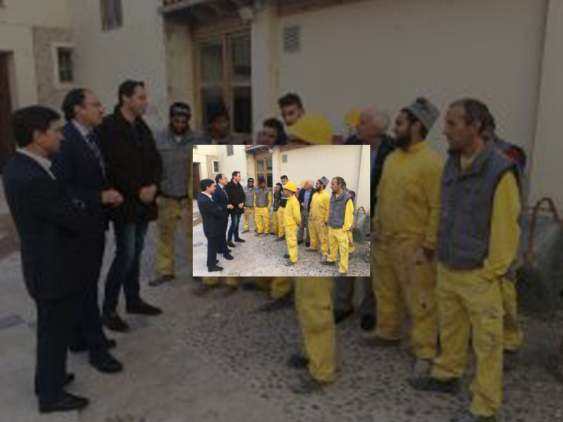 Imagen Alcalde y delegado territorial de la Junta clausuran dos Programas Mixtos de Formación y Empleo que han capacitado laboralmente a 29 palentinos