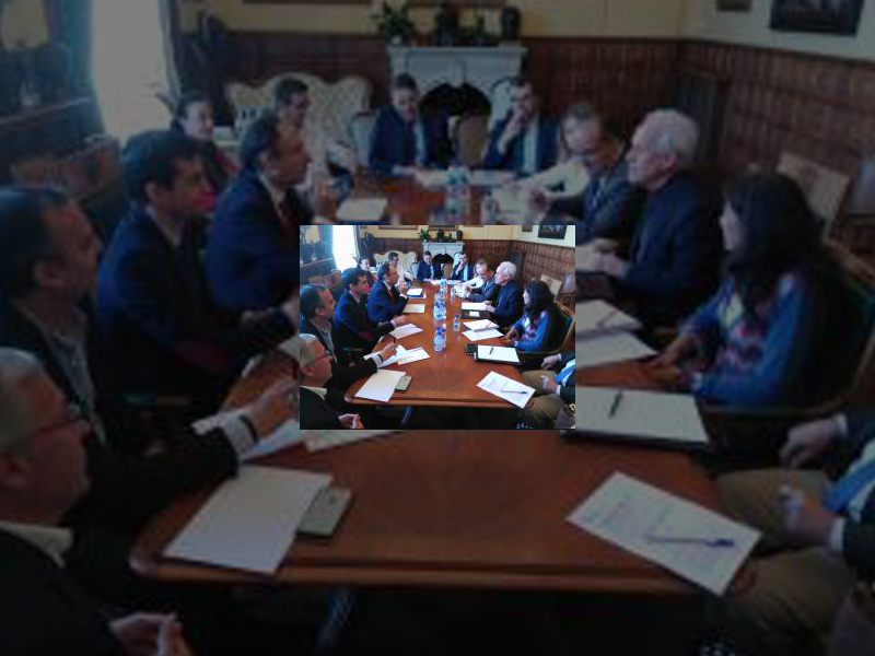 Imagen El Ayuntamiento, la Junta de Castilla y León y la subdelegación del Gobierno coordinan sus respectivas obligaciones en el desarrollo de los diferentes proyectos de ciudad pendientes