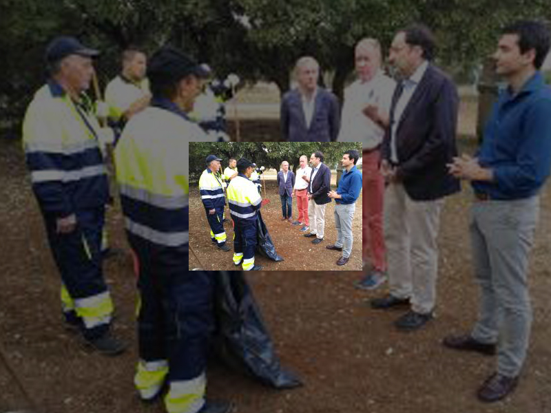 Imagen Los primeros 79 trabajadores contratados con cargo al V Plan Municipal de Empleo iniciaron sus labores en la jornada de hoy