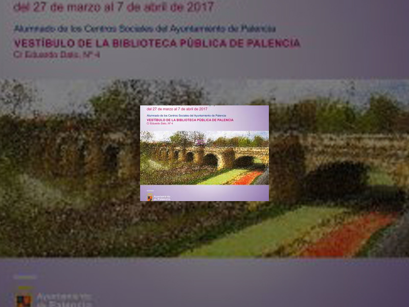 Imagen Los alumnos de los cursos de Dibujo y Pintura de los Centros Sociales Municipales exponen en la Biblioteca Pública