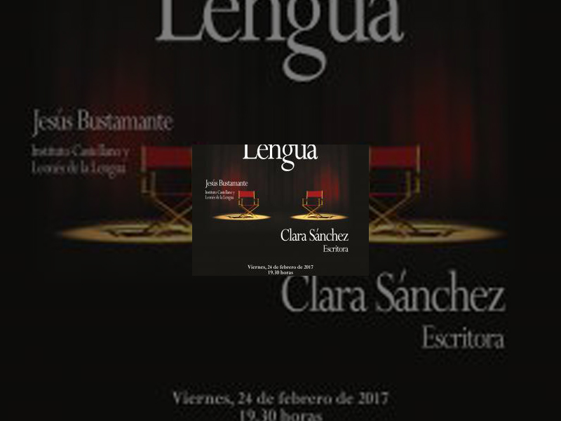 Imagen La escritora Clara Sánchez será la invitada del próximo 24 de febrero en la nueva sesión de los &#039;Diálogos de la Lengua&#039; organizados por Ayuntamiento e ILCyL