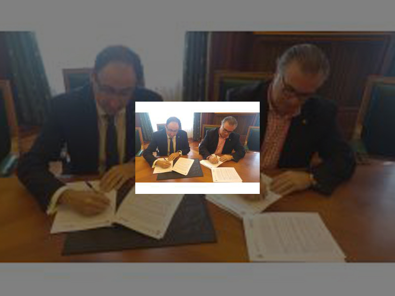 Imagen El Ayuntamiento firma un convenio de colaboración con la Hermandad de Cofradías para la realización del IV Encuentro Nacional de Jóvenes Cofrades