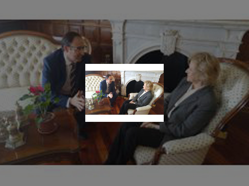 Imagen El Alcalde recibió la visita de la Defensora del Pueblo