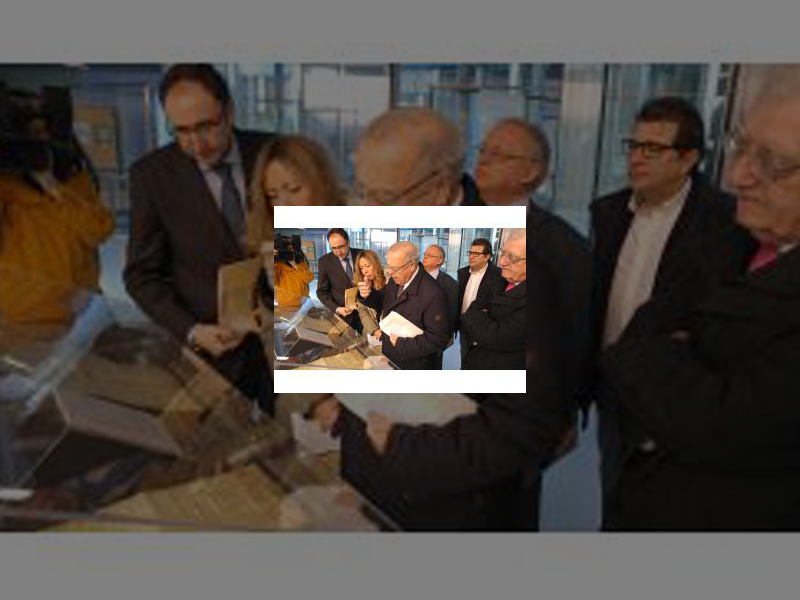 Imagen El Centro Cultural Lecrác acoge una exposición que recoge algunos de los primeros documentos que se escribieron en castellano