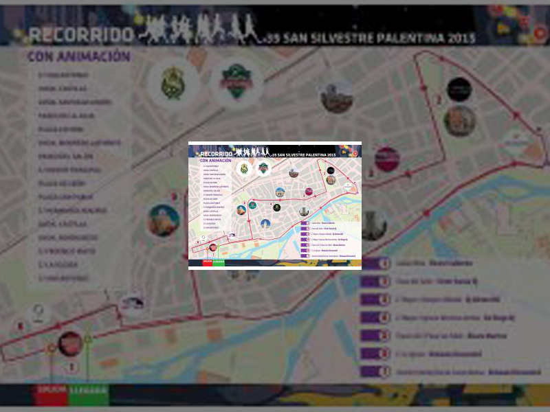 Imagen Las calles que recorrerán los 6.000 participantes de la San Silvestre permanecerán cerradas al tráfico desde las 18 horas