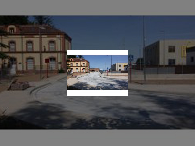 Imagen A falta de pequeños remates el vial que unirá las estaciones de tren y autobús podría entrar en servicio la próxima semana