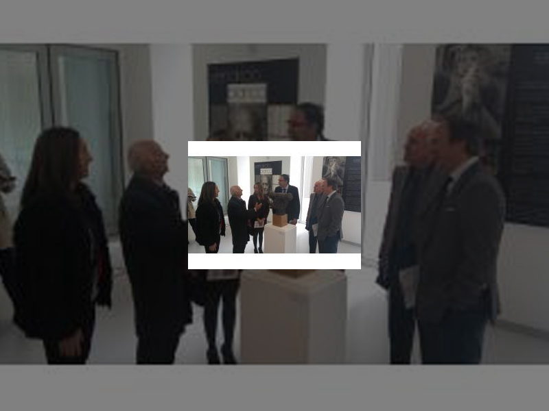 Imagen Alfonso Polanco inaugura la exposición &#039;Desayuno con el dibujo&#039; del artista salmantino Venancio Blanco y organizada en colaboración con el ILCyL