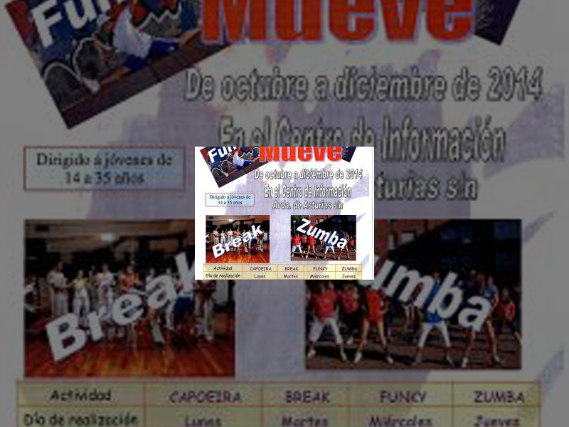 Imagen La Concejalía de Juventud convoca cursos de baile en el Centro de Información Juvenil 