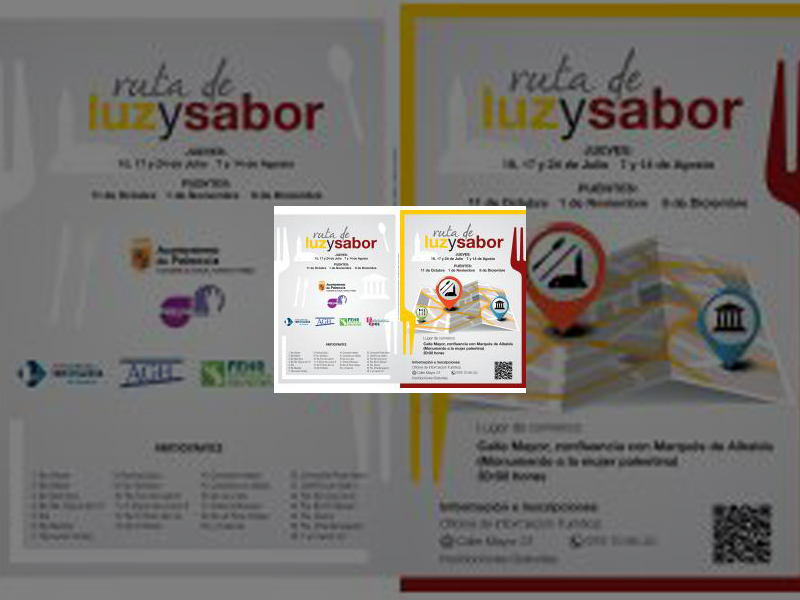 Imagen Las Rutas de Luz y Sabor se amplían a los días 11 de octubre, 1 de noviembre y 6 de diciembre