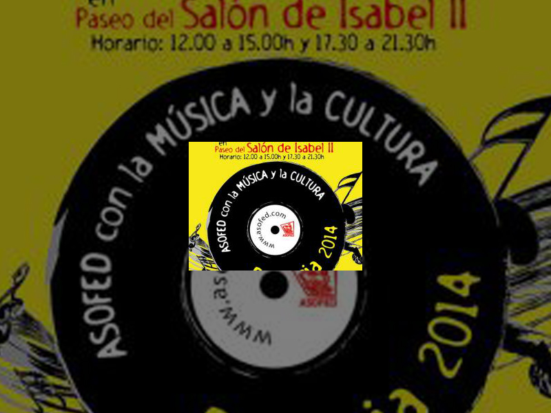 Imagen El céntrico parque del Salón es el marco inigualable para la celebración de​ ​la I Feria del Disco ASOFED