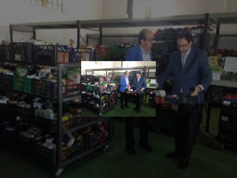 Imagen El Alcalde de Palencia inauguró la nueva nave de la Asociación Benéfica Virgen de la Soledad