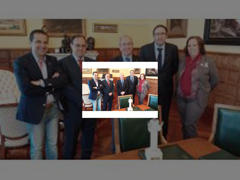 Imagen El Alcalde recibió al nuevo gerente del Centro Asistencial San Juan de Dios