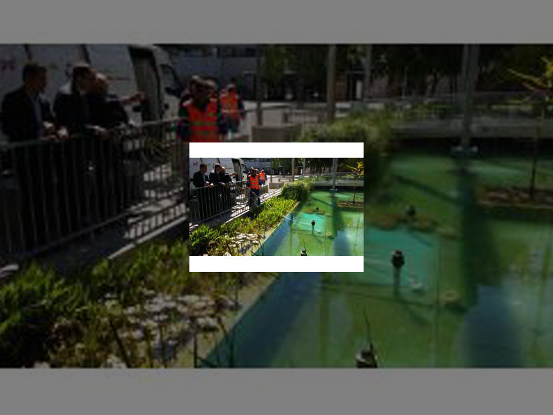 Imagen La Concejalía de Medio Ambiente y el servicio de aseo urbano han iniciado una campaña especial de limpieza de fuentes y estanques