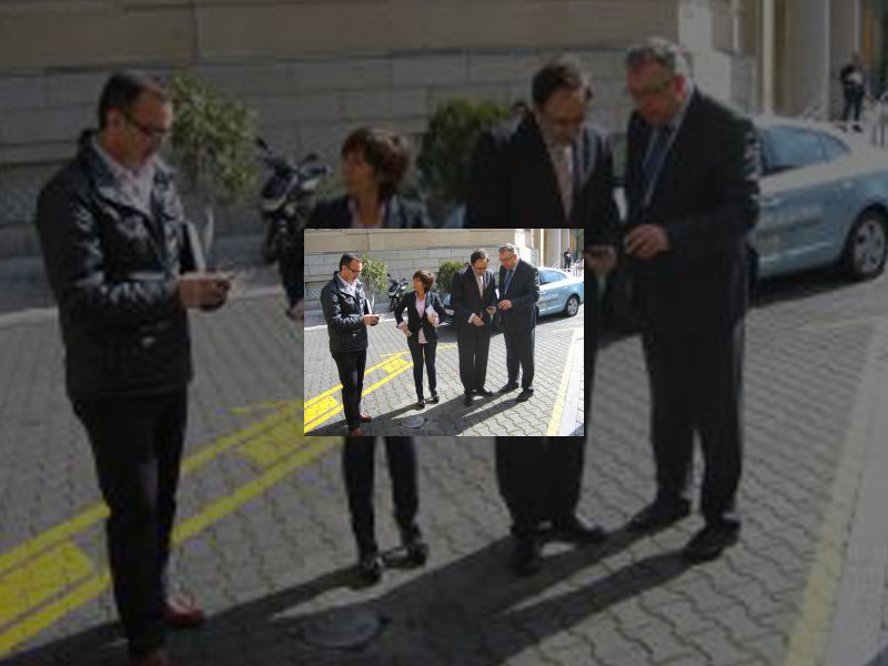 Imagen Palencia es de nuevo referente nacional por una aplicación móvil que permite conocer en tiempo real la ocupación de plazas para personas con discapacidad y postes de recarga