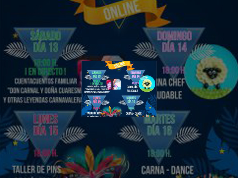 Imagen La Concejalía de Juventud e Infancia establece un programa telemático de actividades para que niños y familias palentinas puedan celebrar el Carnaval de una forma segura