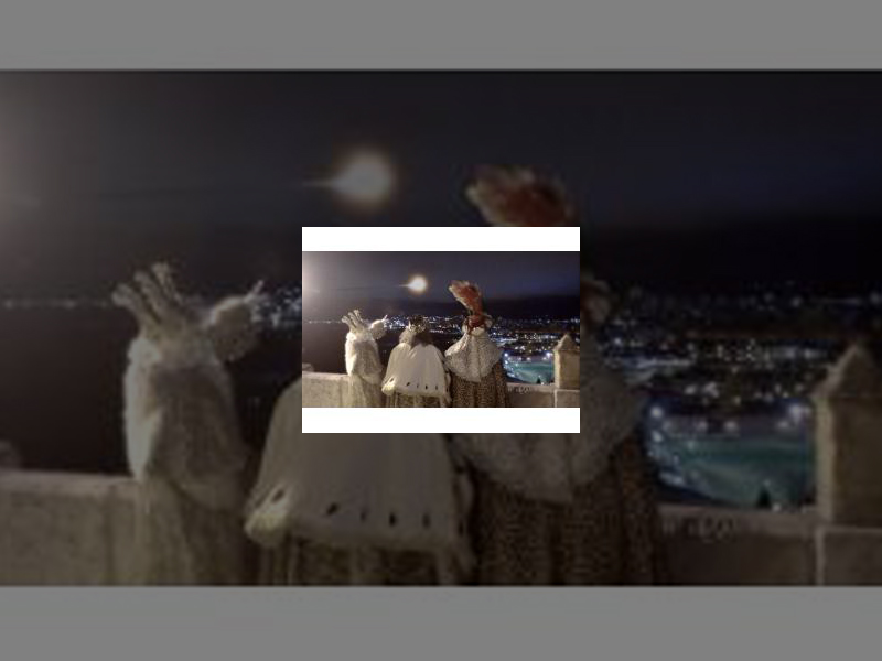 Imagen Los Reyes Magos de Oriente reconocen los principales rincones de la capital días antes de realizar su recorrido por las casas de los niños palentinos para dejarles sus regalos