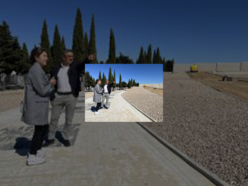 Imagen Continúan a buen ritmo las obras del Cementerio de Nuestra Señora de los Ángeles