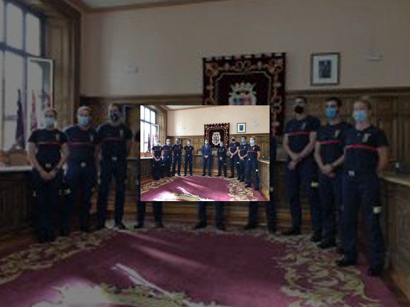 Imagen Palencia incorpora a las dos primeras mujeres bombero de todos los parques profesionales de Castilla y León