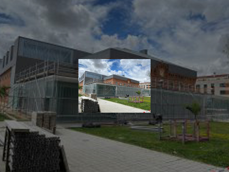 Imagen Las obras para la reforma integral de la cubierta del Centro Cultural Lecrác comenzarán a finales de esta semana una vez concluya la instalación de los andamios