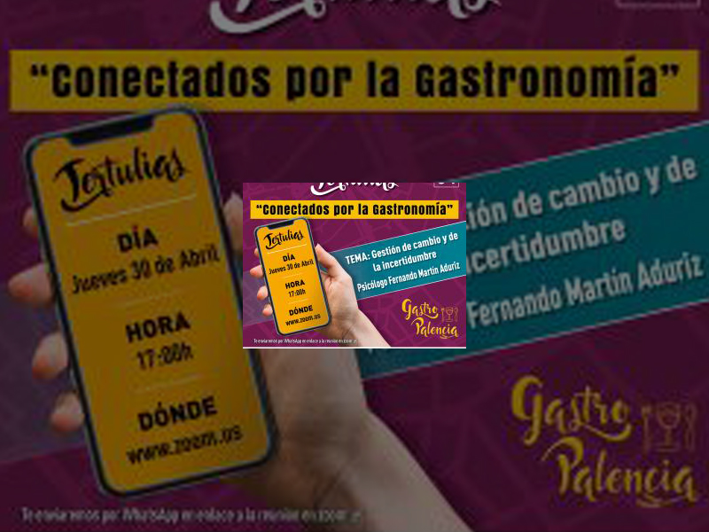 Imagen El psicólogo Fernando Martín Aduriz estimula a los hosteleros palentinos a que apuesten por la innovación como fórmula para retomar su actividad tras el parón por el confinamiento
