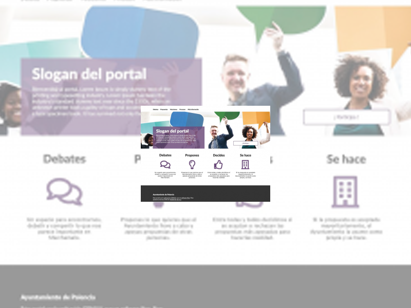 Imagen La empresa encargada del desarrollo del DIGIPAL ha presentado hoy a los grupos municipales la nueva herramienta de Participación Ciudadana que se va a implementar en la página web 