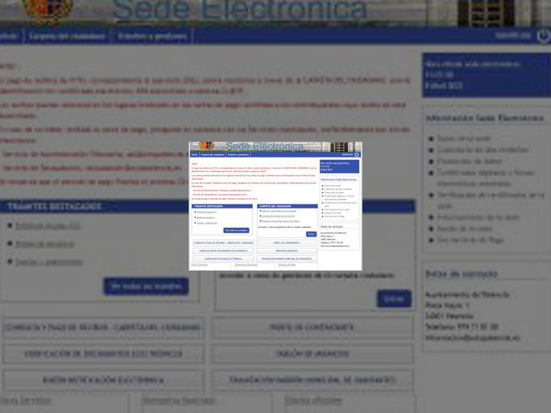 Imagen Los servicios electrónicos municipales han permitido la realización de 4.268 trámites telemáticos a los palentinos hasta el 31 de marzo pasado