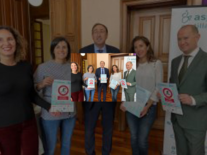 Imagen El Ayuntamiento de Palencia se suma a la campaña de ASPAYM “Por aquí no puedo, por aquí no paso”