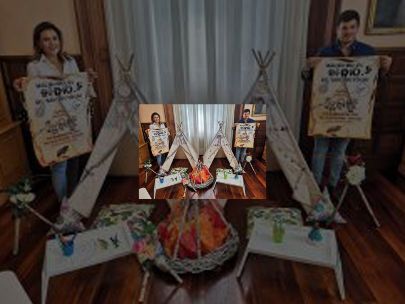 Imagen La Huerta de Guadián se convertirá en un campamento indio el próximo 3 septiembre gracias a la actividad infantil promovida por el Ayuntamiento y la empresa &#039;Soñando con tipis&#039;