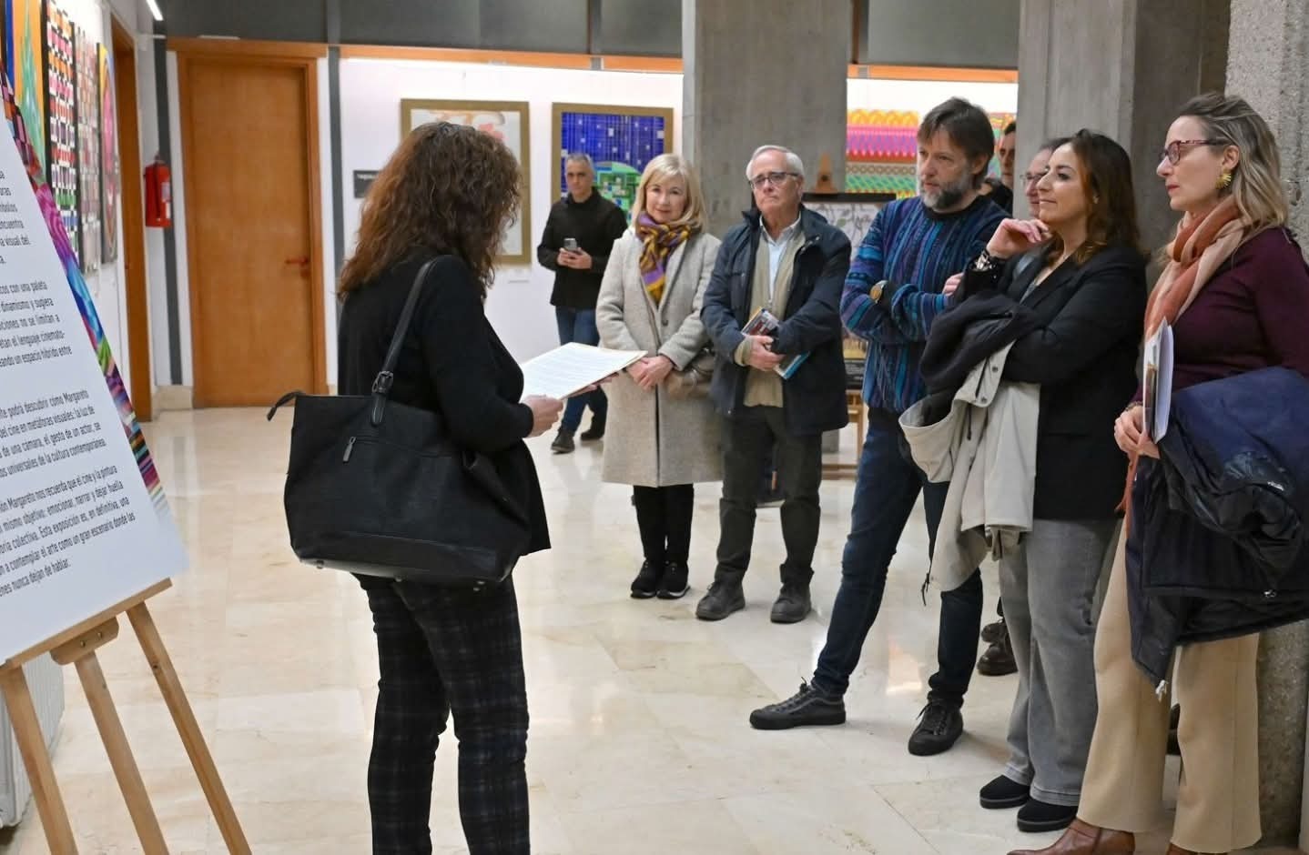 El polifacético artista fue director junto a Milagros Alcalde del festival durante las primeras ediciones. La muestra, que lleva por título ‘El arte como un gran escenario donde las imágenes nunca dejan de hablar’, podrá visitarse hasta el 7 de marzo. 