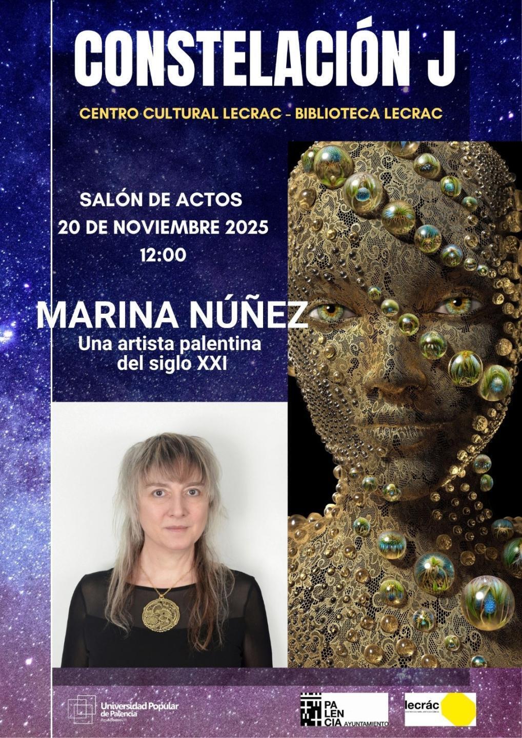 cartel evento marina nuñez