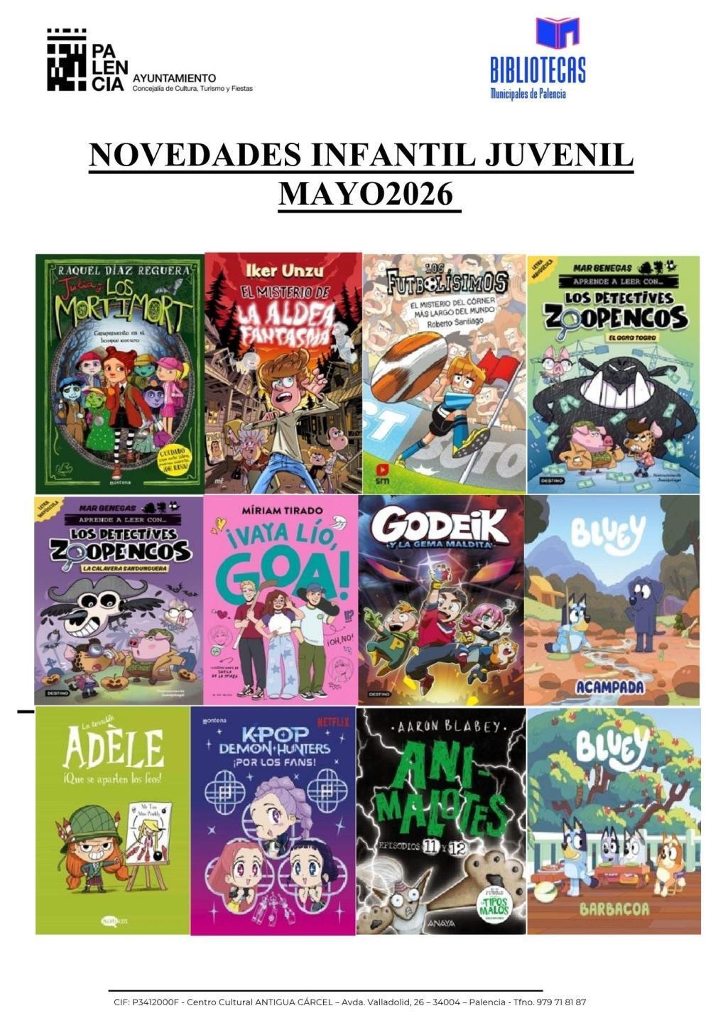 Novedades infantil mayo 1